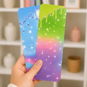 Soft Touch Bookmarks | 2x6 | Stationery Page Marker | Bookish