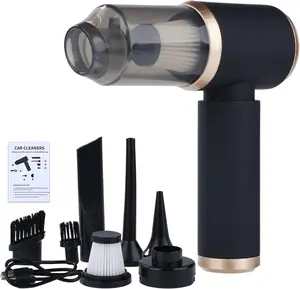 Hand Held Vacuum Cordless Rechargeable:Powerful Suction Hand Held Car Vacuum Cleaner,1.29 lbs Lightweight & Washable Filter Air Duster and Vacuum Cleaner for Home, Car,Pets