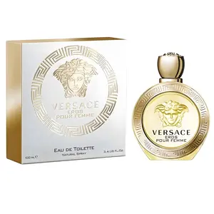Versace Eros Pour Femme EDT 3.4 Oz/100ML - Tester Version - Floral Scent for Women with Sicilian Lemon & Freesia Notes