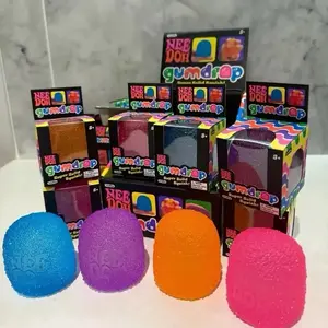 Gum Drop Squishy Stress Relief Toy, Anxiety Relief Products for Adults, Decompression Squeeze, Sensory Stress Reliever for Fidgeting kid