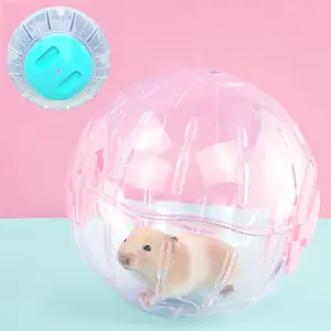 HamsterFit Explorer Orb🐹 5" Ventilated Exercise Ball for Dwarf/Syrian Hamsters & Pet Mice - Safe Running Sphere with Grip Tracks & AirFlow Vents🏃