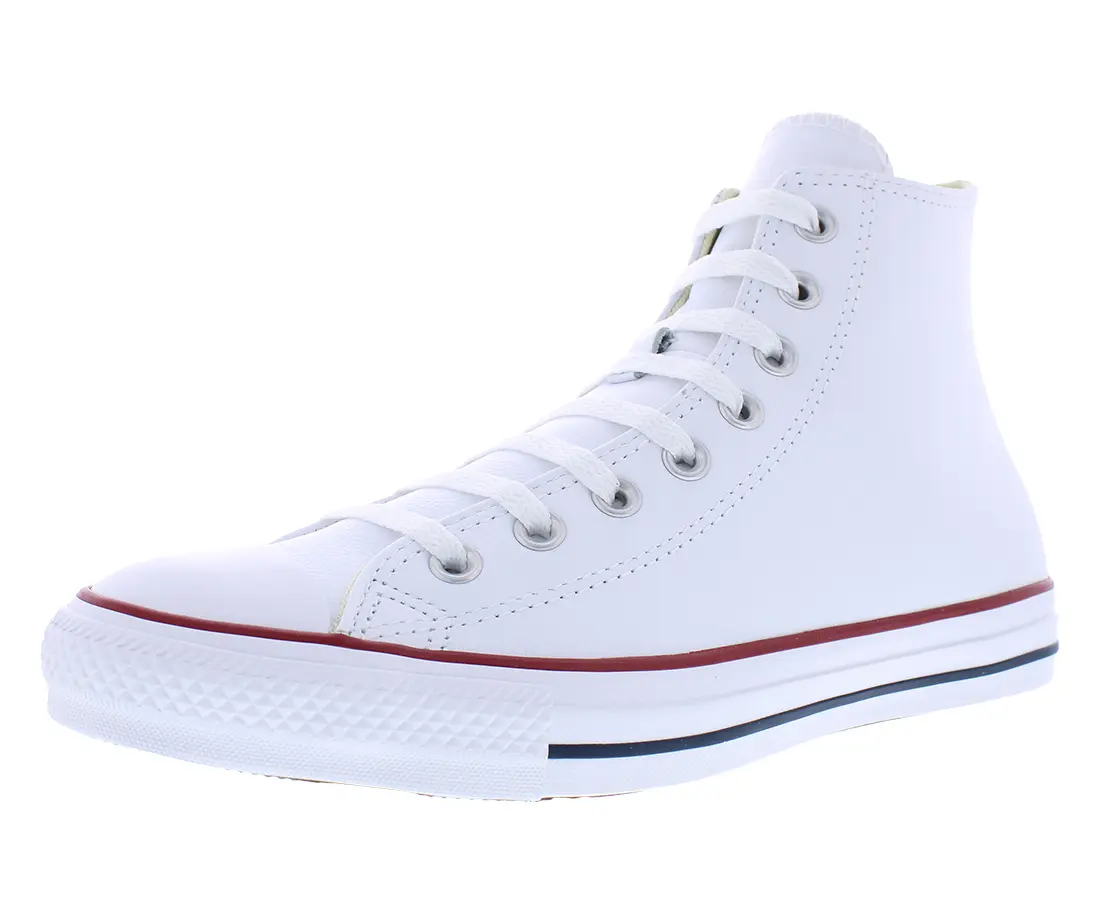 Converse Unisex Chuck Taylor Hi Leather Closed Sneakers - Sports Shoes, Footwear, Trainers for Casual Sports & Outdoor Activities, Sneaker, Leather Upper, Walking Shoes, Athletic, Hi-Top