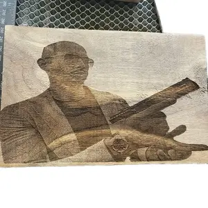 Andrew Tate Wood Art Engravings on Command Strips, Includes Artwork and Hanging Instructions