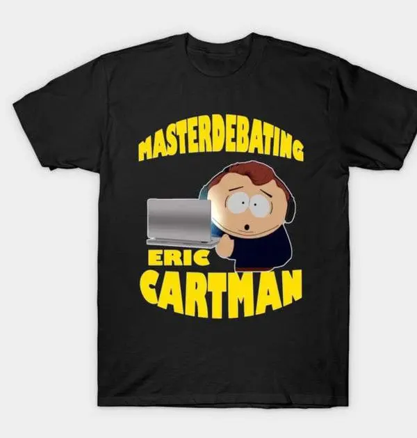 Masterdebating Eric Cartman South Park T-shirt AB101013