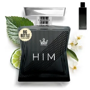Eternal Him - Inspired by Designer Aromatic Bergamot Cologne - 3.4 oz (100ml) - EDP - Long-lasting - Vegan - Clean Ingredients - Cologne Spray for Men - 2000 sprays per bottle