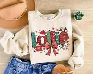 Lolli Claus, Sweatshirt, Christmas, Lolli Claus Sweatshirt, Xmas Lolli Sweater, Lolli, Grandkids Sweatshirt, Gifts For Lollie, Mom Gift.