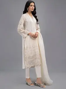 Maria.B. Suit White DW-EF23-75 SMALL