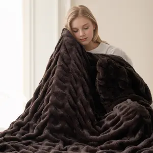 Battilo | Cloud Blanket, Spring Double Side Reversible Blanket,Cozy Microfiber Polyester Spandex Throw Blanket, Ideal Gift
