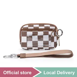 Iris Wallet 2nd Gen RFID Compact Design - By Iris & Rainbow wristlet style zipper coin pocket fashion mini wallet Clear ID Window Wallet Halloween luxury tiny bags wallets women Outdoor Wristlet Wallet