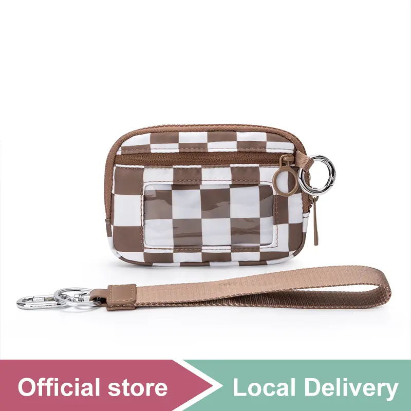Iris Wallet 2nd Gen RFID Compact Design - By Iris & Rainbow wristlet style zipper coin pocket fashion mini wallet Clear ID Window Wallet Halloween luxury tiny bags wallets women Outdoor Wristlet Wallet