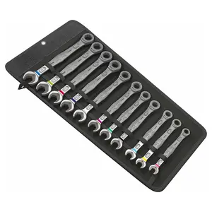 Wera 05020013001 6000 Joker , 1 Set of ratcheting Combination Wrenches, 11 Pieces