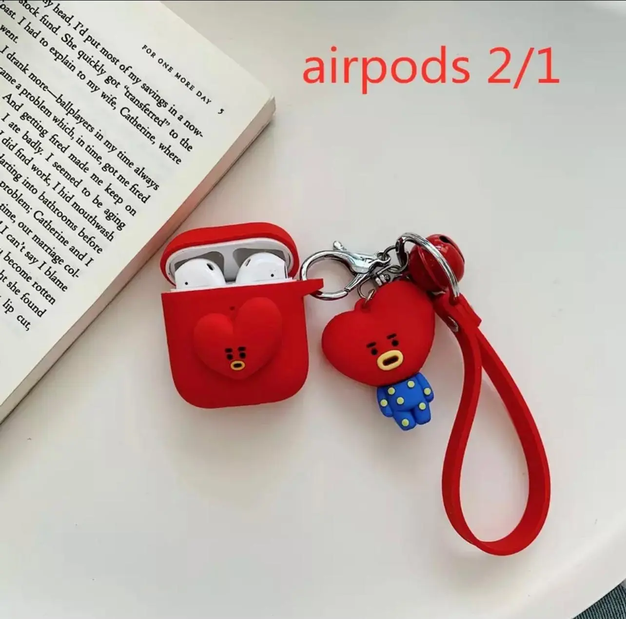 Case AirPods keychain Selicone