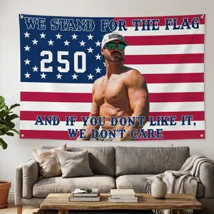 250 Anniversary Flag,  Stand for the Flag USA Style for Decor Room, House, Garden