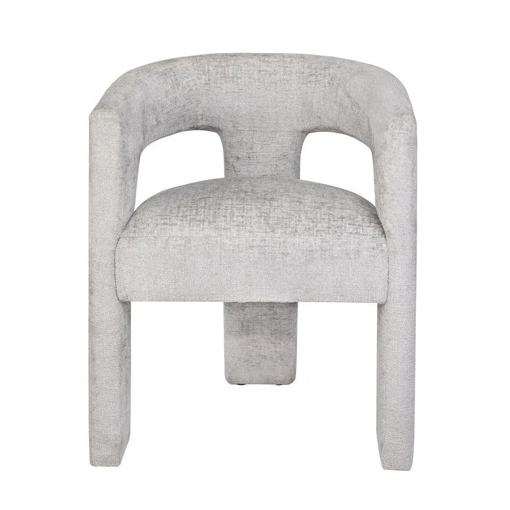 Gwen Modern Luxury Jacquard Fabric Upholstered Sculptural Armchair - Comfy at Home Cushion Living Room Furniture, Rounded Back, Ergonomic Design, Formaldehyde(Gas)-Free, Fully Assembled Indoor Chair