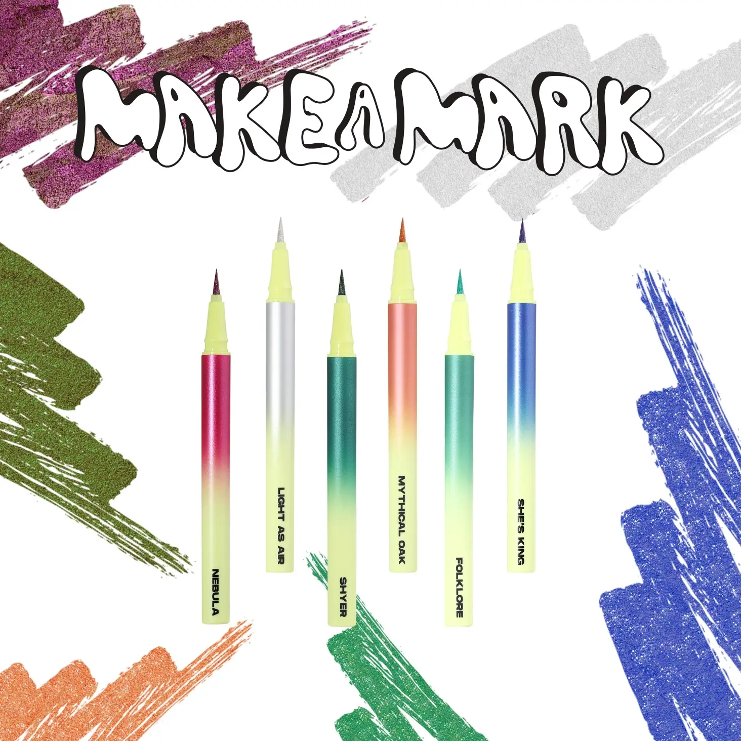 MAKE A MARK - LIQUID GLITTER SHIMMER EYELINER- MADE BY MITCHELL
