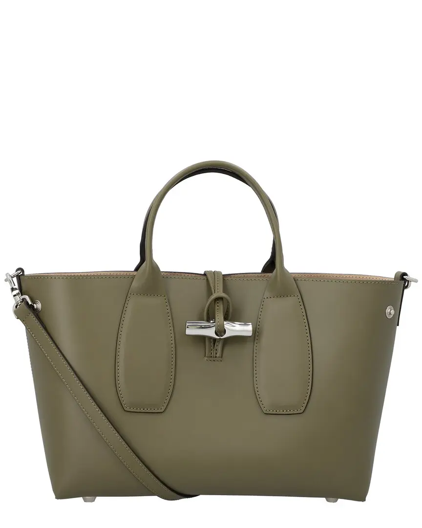 Longchamp Le Roseau Leather Handbag Longchamp Le Roseau Leather Handbag