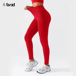 BRXL BrxlGrit High-Waisted Yoga Pants Women's - Breathable Sports Pants Seamless Tummy Control and Butt Lifting Autumn Must-Have Sports Leggings #Parati #GymWorkout #TikTokMadeMeBuyIt #outdoorfun #warmupforholiday#Christmas costume for women-3
