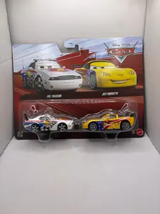Disney Pixar Cars Pat Traxson Jeff Corvette Diecast multi color