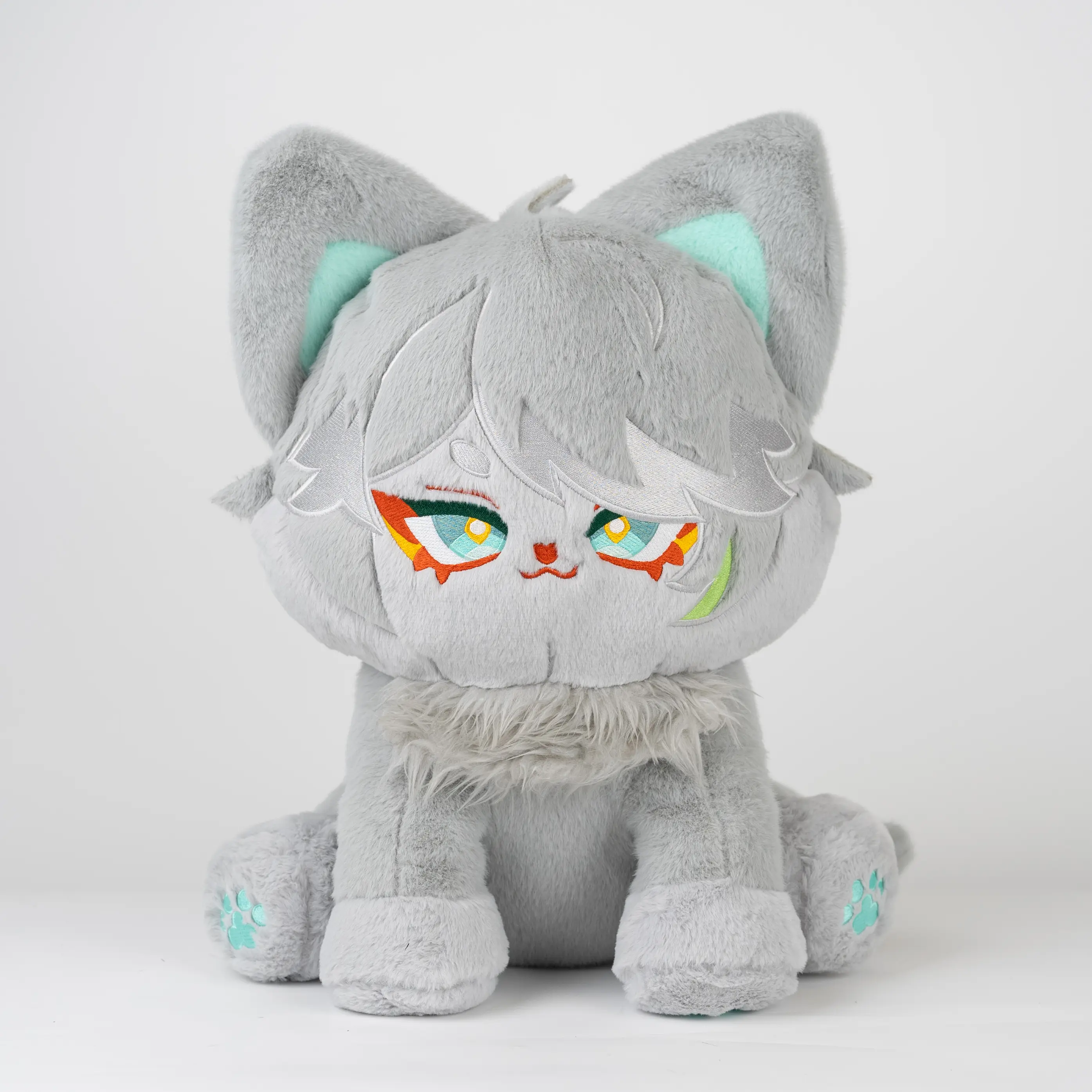 PLUSHSHOP 17in Cute Alhameow Collectible Soft Animal, Kawaii Stuffed Animal, Huggable Cuddly Plush Toy, Kawaii Stuffed Animals