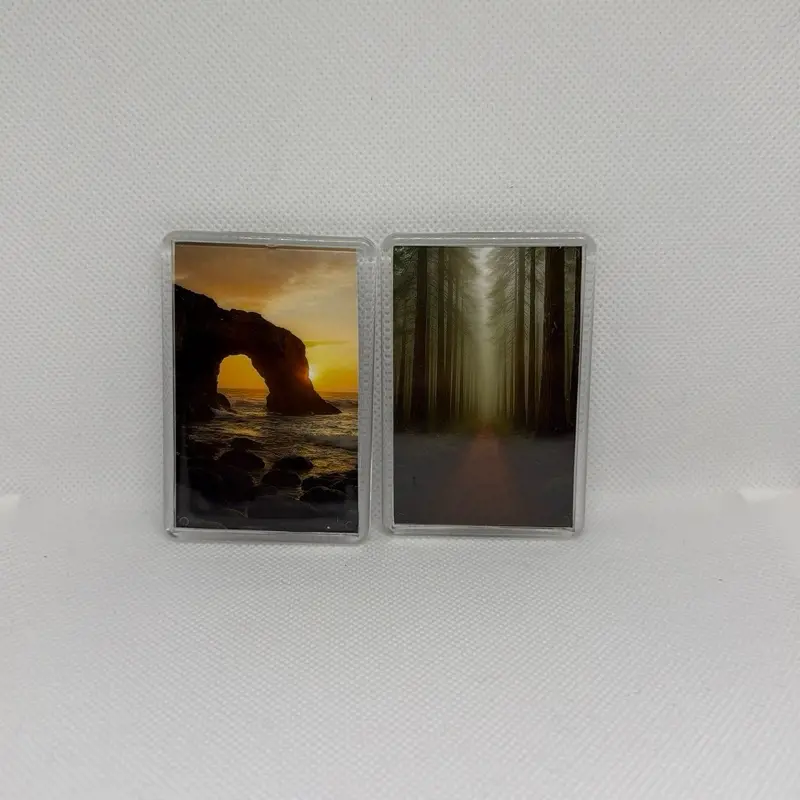 Personalized Photo Fridge Magnets - Customizable Refrigerator Magnets for Photos