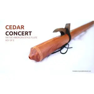 Butch Hall Flutes - Concert Series [E4] Native American-Style Flute