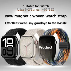 SOLACE Imperium Adapt Smartwatch Tracker Adjustable Band for Apple Watch Series 1-10 Water-Resistant Breathable Design Electronic Gadgets 3 smart watch
