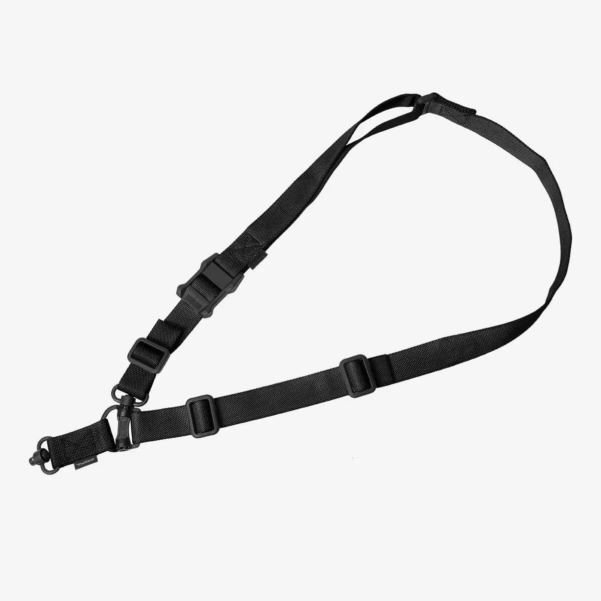 MS4 Gen2 Adjustable Tactical Strap with Quick Slider, Convertible Dual-Mode Utility Sling, Heavy-Duty Nylon Gear Strap with QD Quick Release for Camping, Hiking & Outdoor Activities