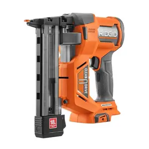 RIDGID 18V Brushless Cordless 18-Gauge 1-1/2 in. Narrow Crown Stapler (Tool Only)