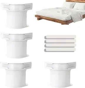Bed Sheet Holder with Locking Clips, Corner Fitted for Standard Mattress Sizes | Durable Bedding Accessories | Lock Sheet Holders Keep Sheets Tight | Heavy Duty Bed Sheet Corner Fixing Device | New Year's gift, Valentine's Day gift