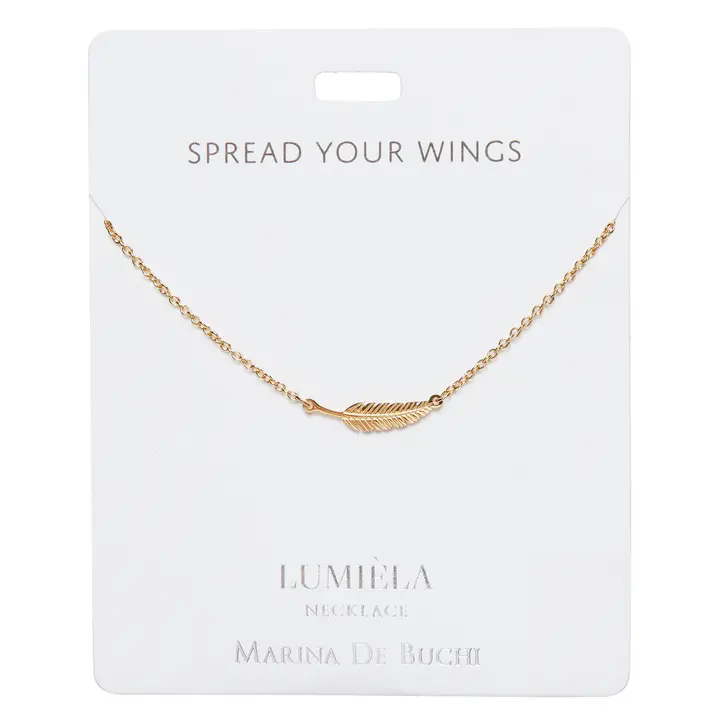 'Spread Your Wings' Feather Necklace