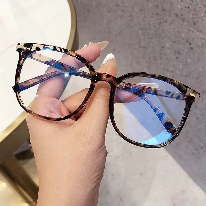 Unisex Blue Light Blocking Eyewear Frame - Trendy, Stylish Frames, Accessories for Women, Suitable for Work & Student Daily Use, Trendy Frames