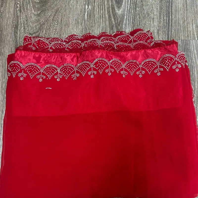 Sakshi georgette sari Casual