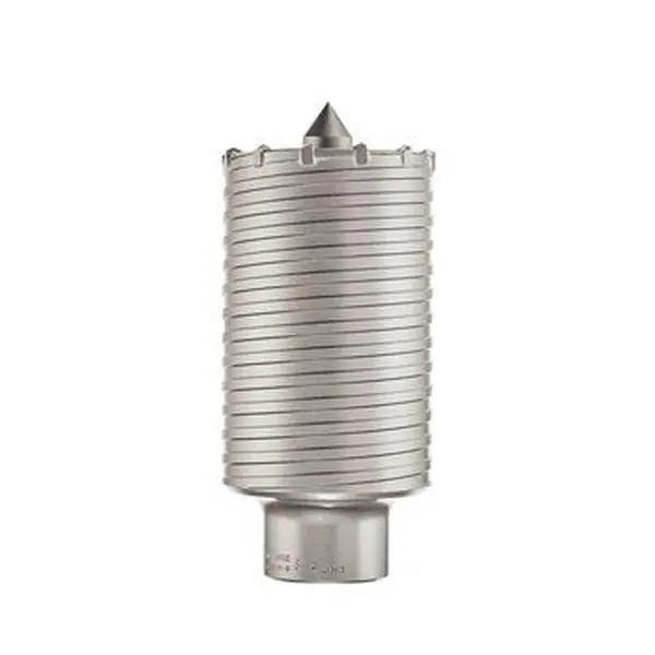 Milwaukee 48-20-5150 SDS-MAX + SPLINE Thick Wall Carbide Tipped Core Bit 3-1/2", Thick Wall Construction, 48-20-5173 Guide Plate, 7-1/2 In., Cured Concrete