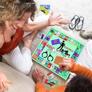 Adult Opportunity Board Game - Interactive Pink Couples Game with Fun & Intimate Challenges, Strengthens Communication, No Batteries Required - Perfect for Date Night, Board Games for Grown Ups Bonding Tool Portable Gaming Experience