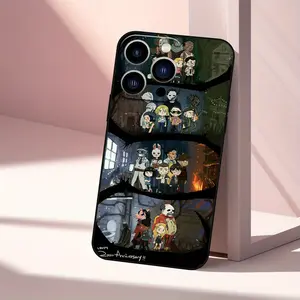 [2D Plat] 1pc Dead By Daylight New fashion shockproof mobile phone case, suitable for iPhone 11/ 12/ 13/ 14/ 15/ 16 Pro Max models, suitable for men and women as a gift box.