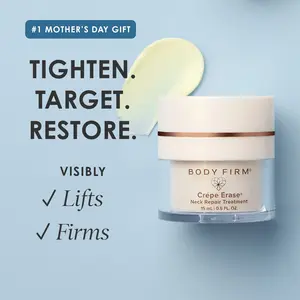 Crépe Erase by The Body Firm | Ultra-Smoothing Retinol Neck Repair Treatment | Firms, Lifts & Hydrates | Targets Crepey Texture, Wrinkles & Loss of Elasticity for a Youthful Neck