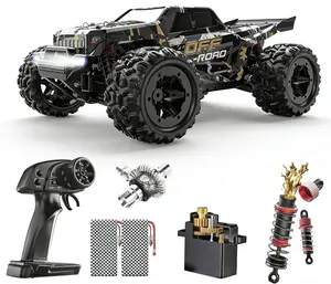 DEERC 9309E All Terrain Fast RC Cars 40 KPH, 4WD Electric Off-Road Remote Control Monster Truck, 2.4Ghz High Speed Car, Monster Truck with 2 Batteries summerwins