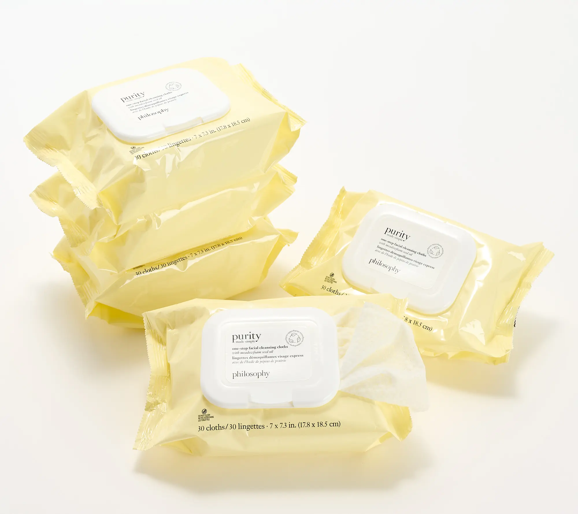 philosophy purity made simple cleansing cloths 5 pack