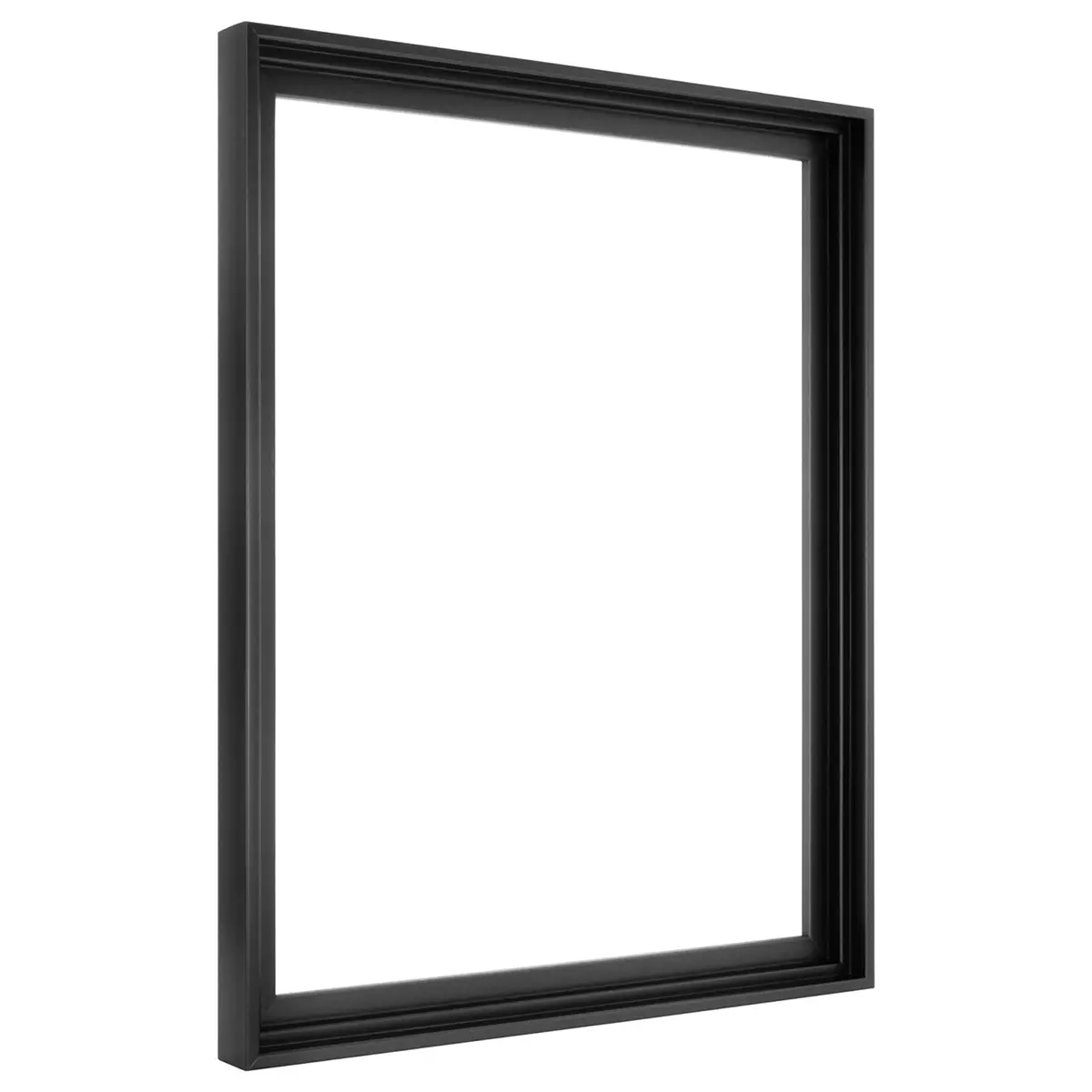 MCS School Specialty Canvas Float Frame, 16 X 20 X 3/4 in, Gesso Black