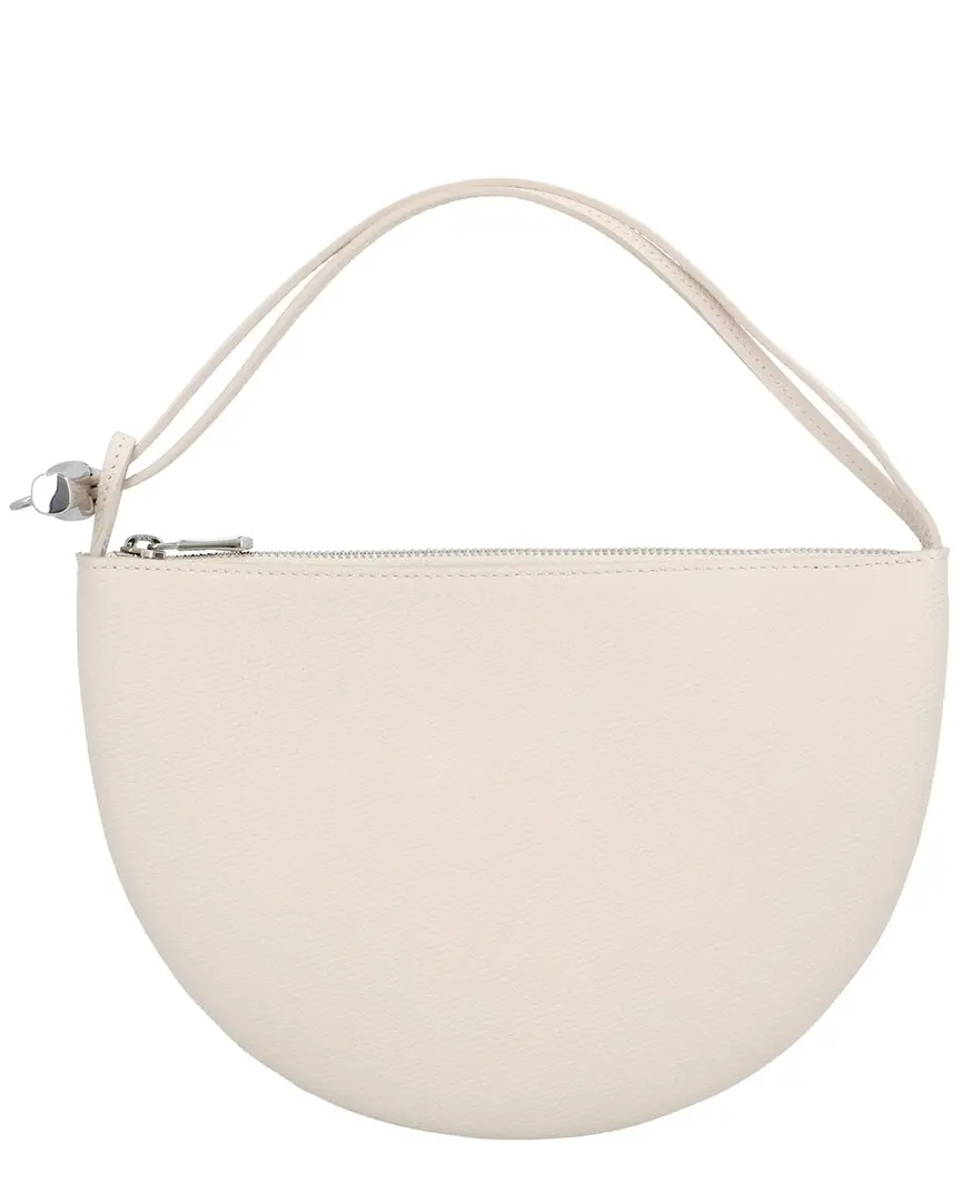 Longchamp Le Roseau Small Leather Clutch