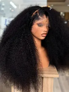180 Density Soft Curly Wig, 26 Inches Long T-Part Lace Front, Heat Resistant, Breathable, Pre-Styled Baby Hair, All Seasons