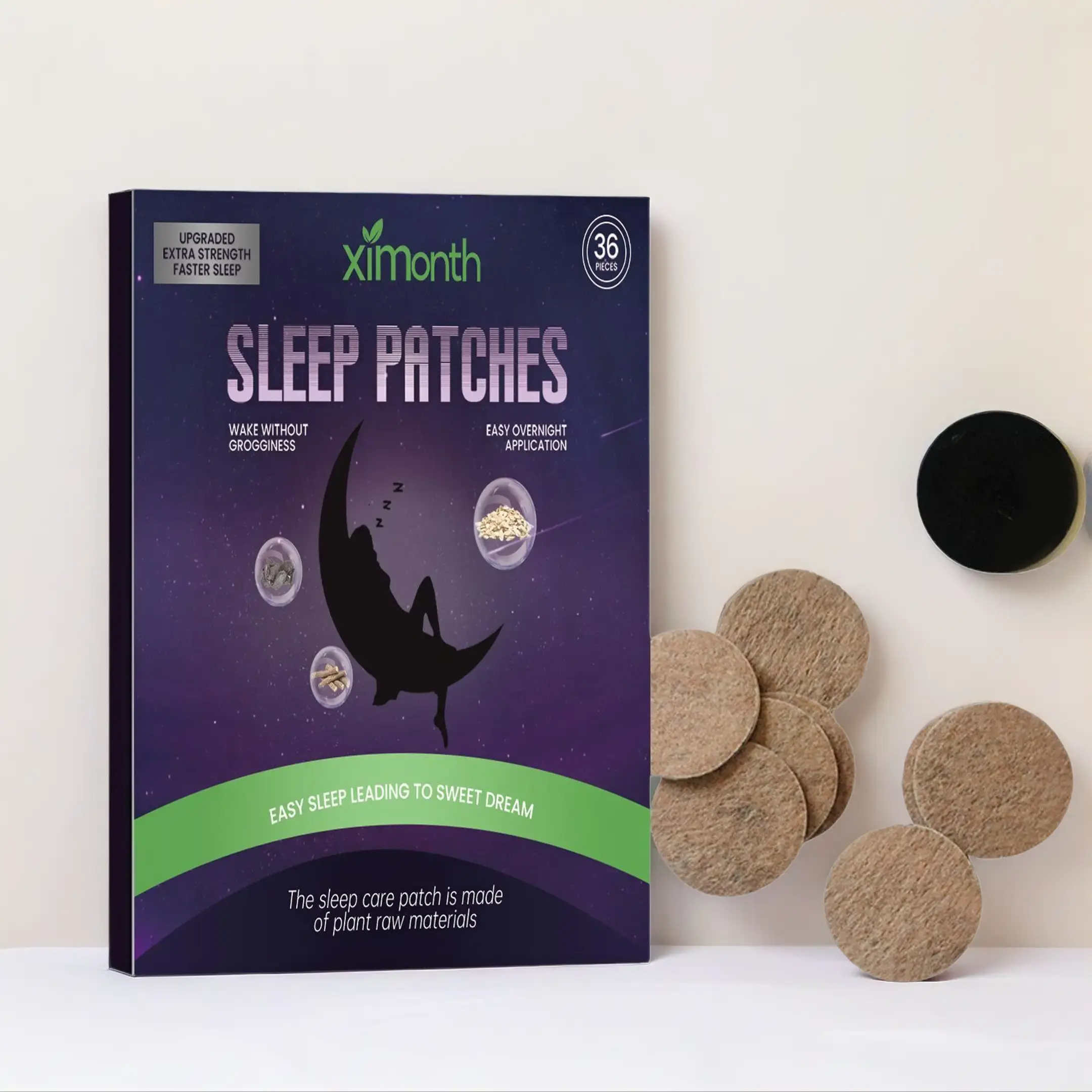 Ximonth Sleep Patch (36pcs) – Comfortable Nighttime Wellness Patch for Bedtime Routine and Relaxation