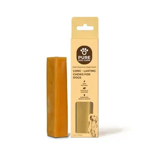 Pure Dog Chew Smoke-Dried Turmeric Himalayan Yak Cheese Chew 3 oz Natural Anti-Inflammation Joint Support Supplement Long-Lasting Dog Treat for Dental Health Remedy Chews fathersdaygiftideas