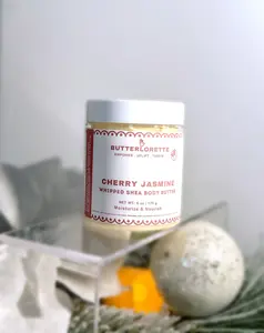 Cherry Jasmine Whipped Shea Body Butter for Skin