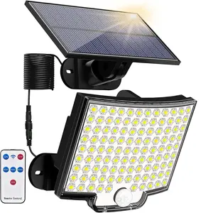 990000lm LED Solar Wall Lights Outdoor Garden Street Motion Sensor Security Lamp
