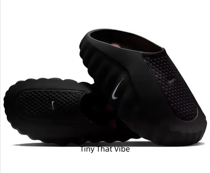 One Step Slip On Backless Clogs Perforated Breathable Mesh Upper Outdoor Footwea
