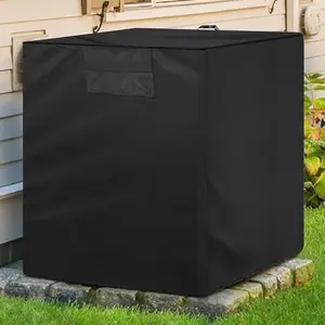 Central Air Conditioner Covers for Outside Units Heavy Duty Ac Cover for Outdoor Unit Square Winter Withstand The Rain and Snow