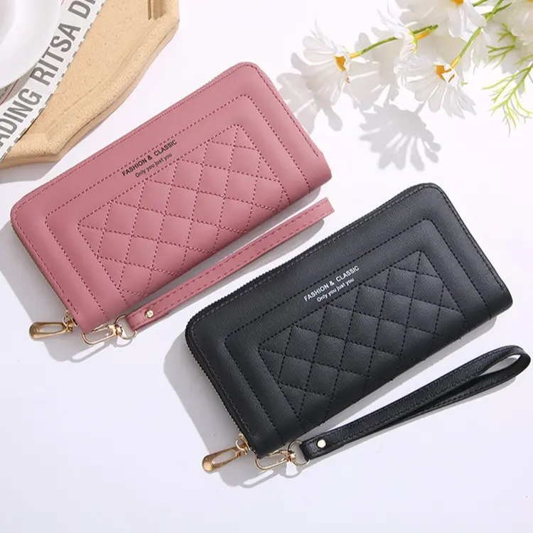 2026 Women's Large-Capacity Single-Zipper Multifunctional Elegant Clutch Bag, Long Wallet & Daily Use Purse for Sports, Outdoor Gym Activities | Wallets for Women 2026, Wallets Women, Purses For Women 2026