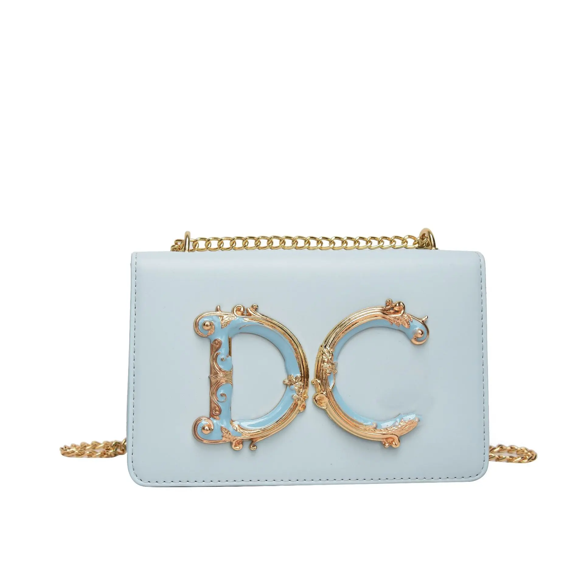 2025 new fashion women's bags cross-border hot-selling chain bags spring and summer trend candy color small square bags bags women