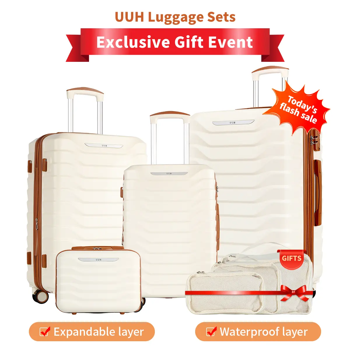 7pcs-White